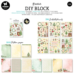 Studio Light Essentials DIY Block Wonderful Christmas