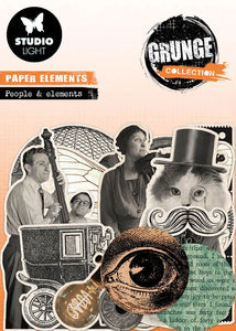 Studio Light Grunge Collection Paper Elements People and Elements (SL-GR-PE06)