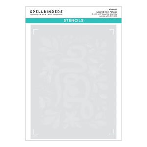 Spellbinders Paper Arts Layered Noel Foliage Stencils (STN-067)