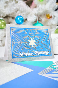 Sizzix Thinlits Die Set Cosmopolitan Christmas Star Bright By Stacey Park