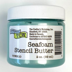 The Crafter's Workshop Stencil Butter Seafoam Green (TCW9110)