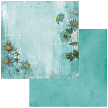 Load image into Gallery viewer, 49 and Market Color Swatch Teal Collection 12x12 Paper Pack (TCS-26214)
