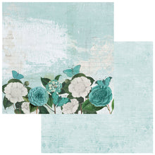 Load image into Gallery viewer, 49 and Market Color Swatch Teal Collection 12x12 Paper Pack (TCS-26214)
