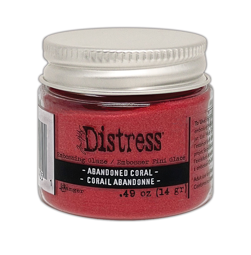 Tim Holtz Distress Embossing Glaze Abandoned Coral (TDE84051)