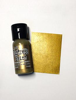 Tim Holtz Distress Paint Tarnished Brass (TDF50643)