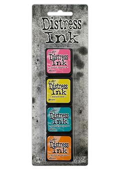 Tim Holtz Distress Mini Ink Pads Kit #01 (TDPK40316)