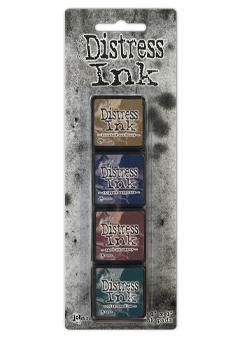 Tim Holtz Distress Mini Ink Pads Kit #12 (TDPK40422)