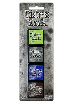 Tim Holtz Distress Mini Ink Pads Kit #14 (TDPK46745)