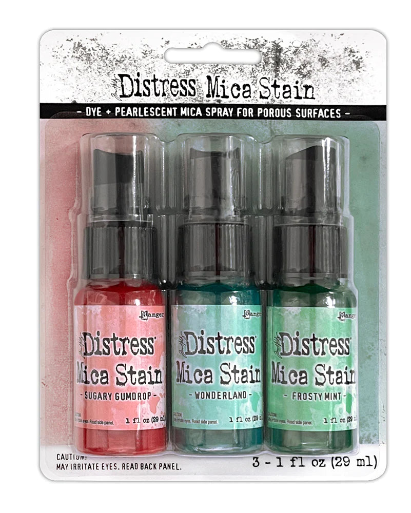 Tim Holtz Distress® Holiday Mica Stain Set #6 (TSCK84372)