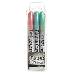 Tim Holtz Distress Holiday Pearl Crayon Set #6 (TSCK84396)