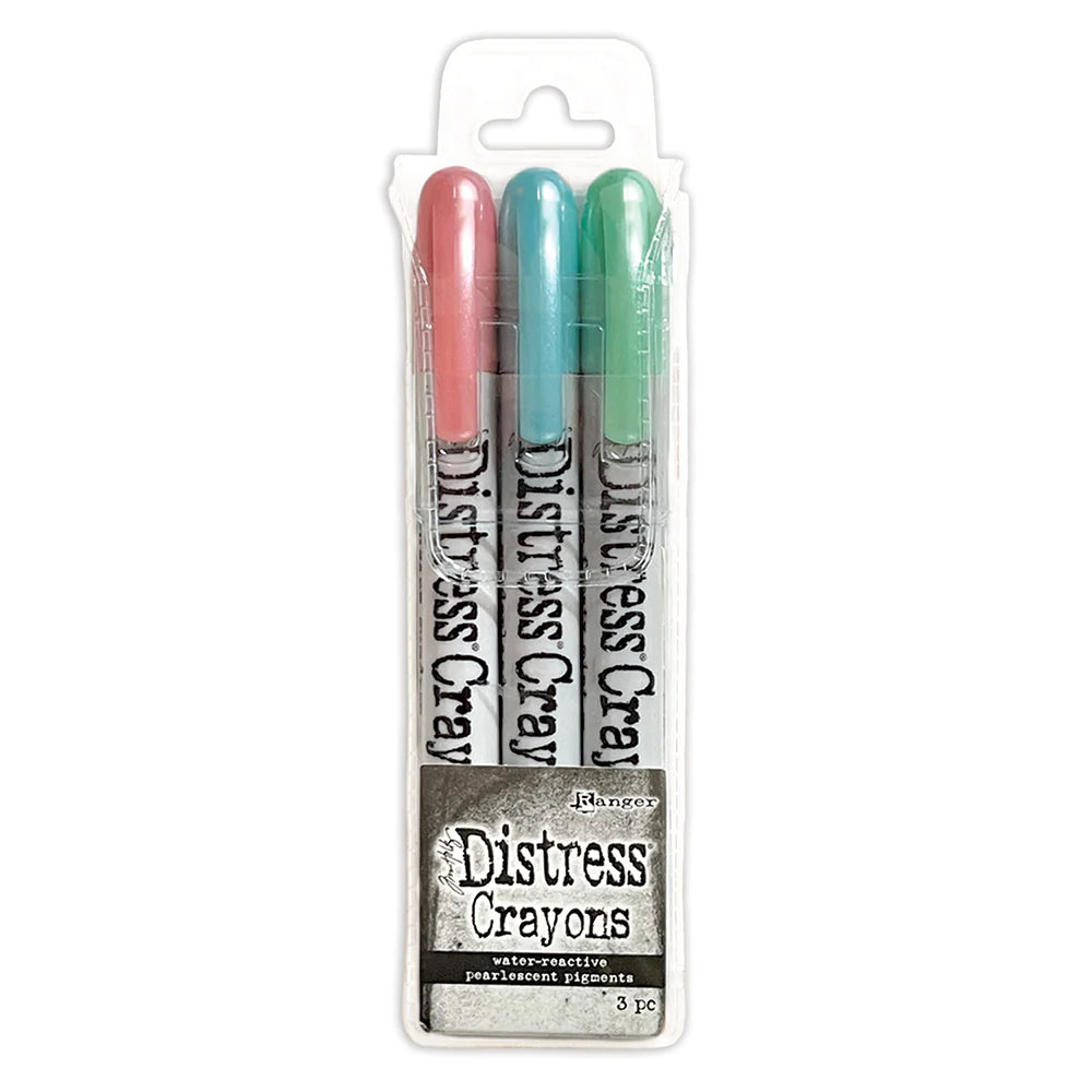 Tim Holtz Distress Holiday Pearl Crayon Set #6 (TSCK84396)