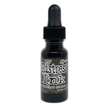 Tim Holtz Distress Ink Re-Inker Scorched Timber (TXR83450)