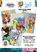 Load image into Gallery viewer, 3Quarter Designs Craft Life Tuck &#39;N&quot; Play Cards Mini Set
