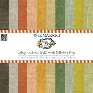 49 & Market Vintage Orchard 12x12 Solids Pack (VO-28638)