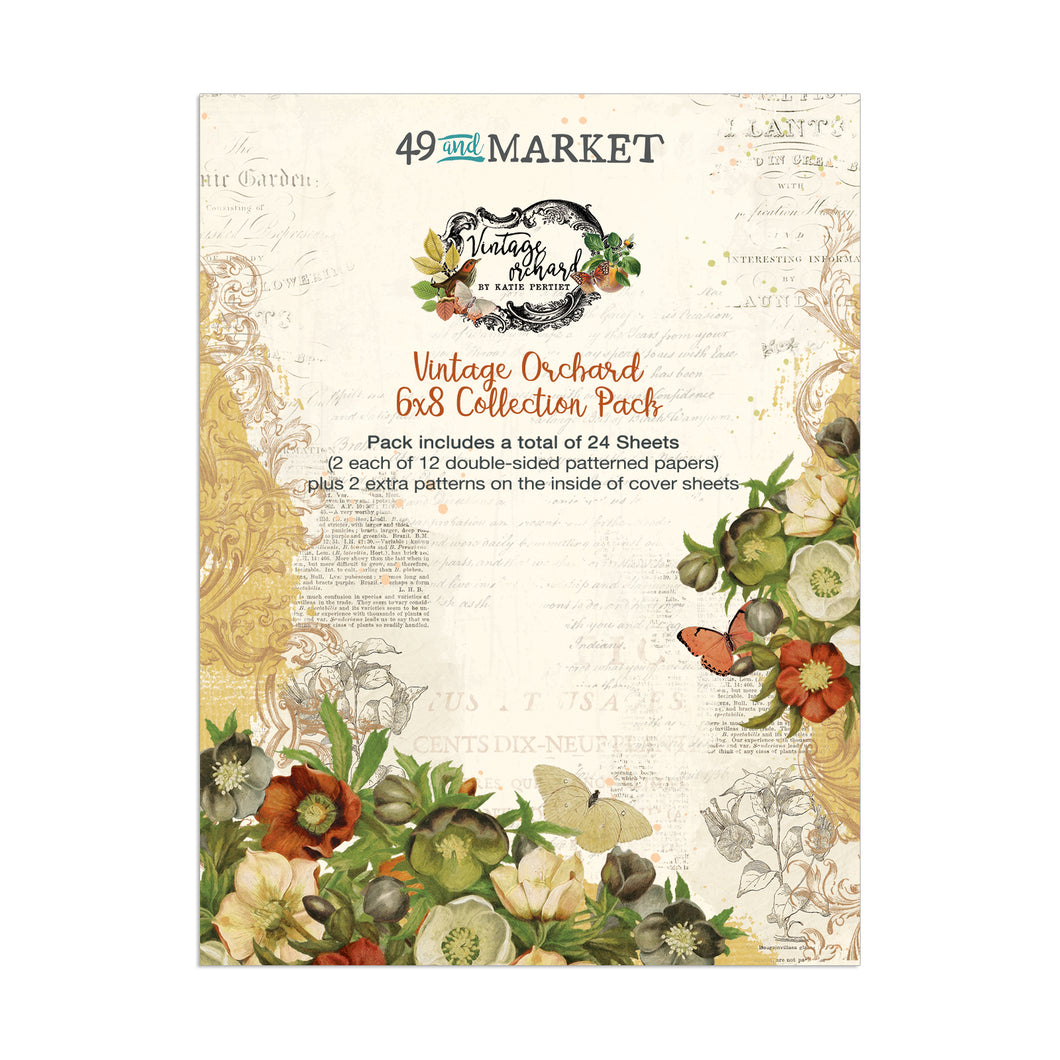 49 & Market Vintage Orchard 6x8 Paper Pad (VO-28645)