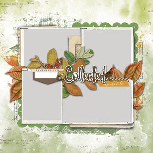 49 & Market Vintage Orchard Scrapbook Page Kit  (VO-28829)