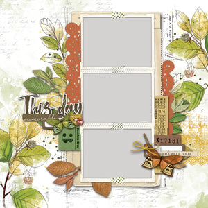 49 & Market Vintage Orchard Scrapbook Page Kit  (VO-28829)