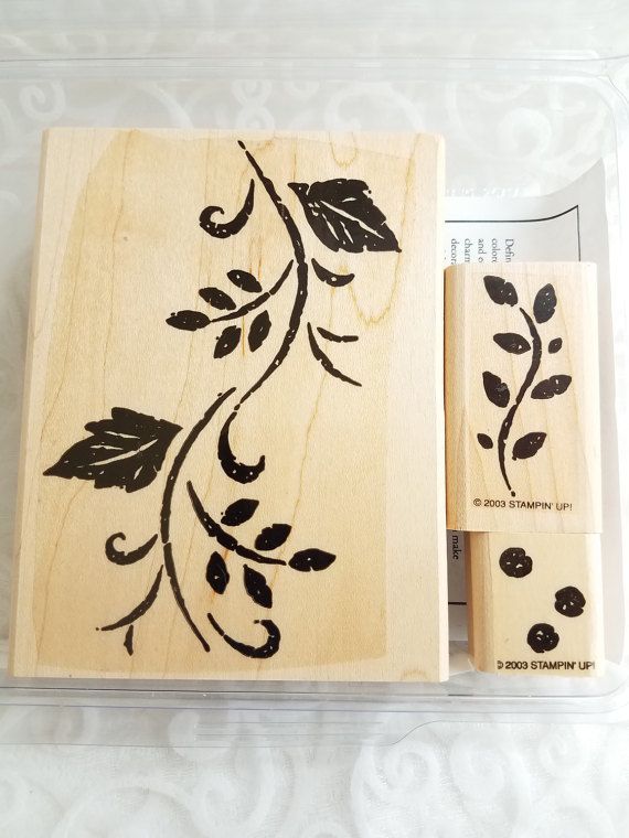 Stampin' Up Stamp Set Definitely Decorative Vine & Berry