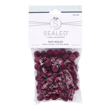 Load image into Gallery viewer, Spellbinders Paper Arts Sealed Collection Wax Beads Classic Crimson (WS-076)
