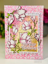 Load image into Gallery viewer, Woodware Craft Collection Clear Stamp Set Spring Magnolia (FRS1034)
