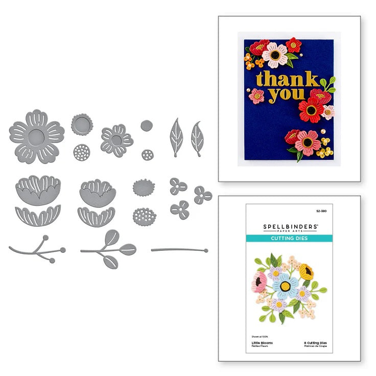 Spellbinders Cutting Die Little Blooms (S2-380)