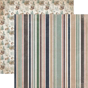 Kaisercraft Mountain Air Collection 12x12 Scrapbook Paper Brave (P2584)