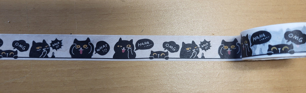 Naughty Cat Washi Tape