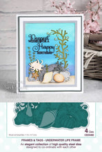 Load image into Gallery viewer, Creative Expressions Craft Dies by Sue Wilson Underwater Life Frame (CED4460
