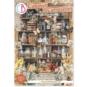 Ciao Bella - Cabinet of Curiosities Junk Journal & Ephemera Book A4 32/Pkg (CBB002)