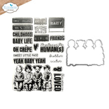 Load image into Gallery viewer, Elizabeth Craft Designs Favorite Humans Collection Favorite Humans Stamp &amp; Die Set (CSD355)
