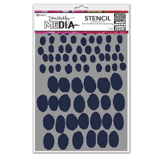 Dina Wakley Media Stencil Varied (MDS83184)