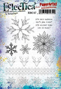 PaperArtsy Stamp Set Borders designed by Scrapcosy (ESC47)