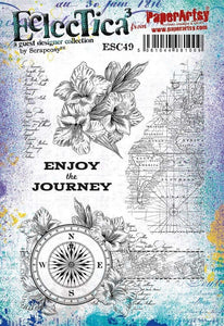 PaperArtsy Stamp Set Travel designed by Scrapcosy (ESC49)