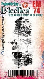 PaperArtsy Eclectica3 Mini Stamp Smudge designed by Seth Apter (EM74)