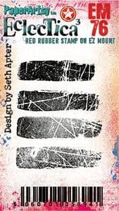 PaperArtsy Eclectica3 Mini Stamp 4 Bold Lines designed by Seth Apter (EM76)