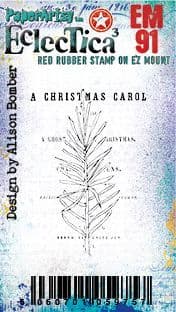 PRE-ORDER PaperArtsy Stamp Set Christmas Carol designed by Alison Bomber (EM91)