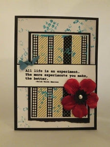 PaperArtsy Eclectica3 Stamp Set Creativity Takes Courage by Sara Naumann (ESN09)