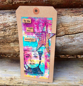 PaperArtsy Eclectica3 Stamp Set Eternal Stars by Sara Naumann (ESN13)