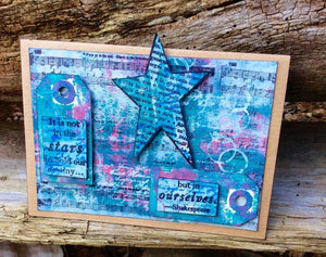 PaperArtsy Eclectica3 Stamp Set Eternal Stars by Sara Naumann (ESN13)