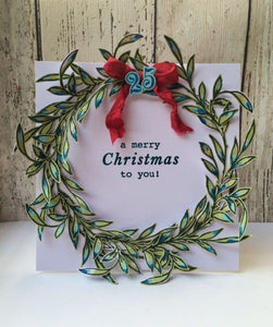 PRE-ORDER PaperArtsy Eclectica3 Stamp Set Merry Christmas by Sara Naumann (ESN17)