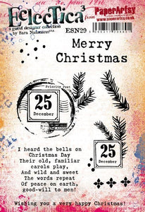 PRE-ORDER PaperArtsy Eclectica3 Stamp Set December 25th by Sara Naumann (ESN29)