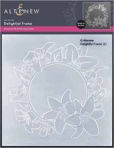 Altenew Delightful Frame 3D Embossing Folder (ALT6274)