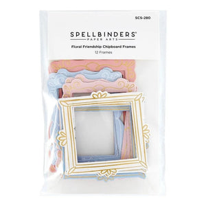 Spellbinders Paper Arts Floral Friendship Chipboard Frames (SCS-280)