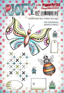 PaperArtsy Rubber Stamp Set Celebrate the Little Things designed by Jo Firth-Young  (JOFY125)