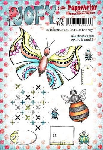 PaperArtsy Rubber Stamp Set Celebrate the Little Things designed by Jo Firth-Young  (JOFY125)