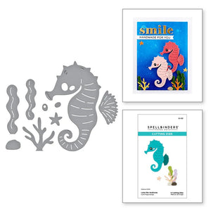 Spellbinders Luna the Seahorse Die set (S1-137)