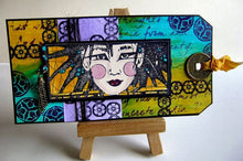 Load image into Gallery viewer, PRE-ORDER PaperArtsy Rubber Stamp Set The Look designed by Lynne Perrella (LPC022)
