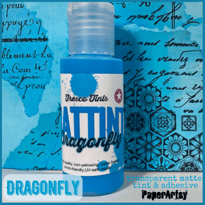 PaperArtsy Fresco Finish  Acrylics Mattint Dragonfly (MT07)