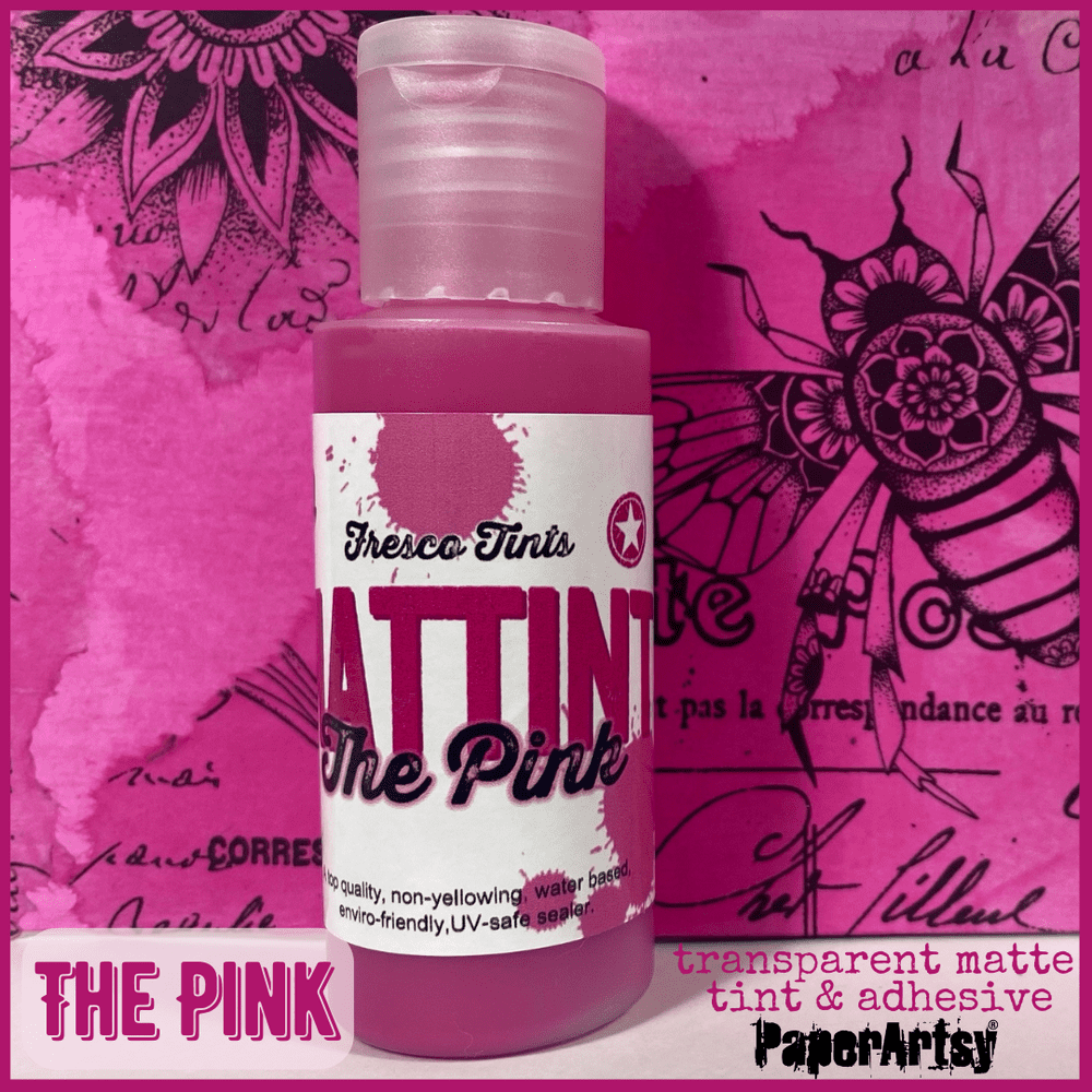 PaperArtsy Fresco Finish  Acrylics Mattint The Pink (MT08)