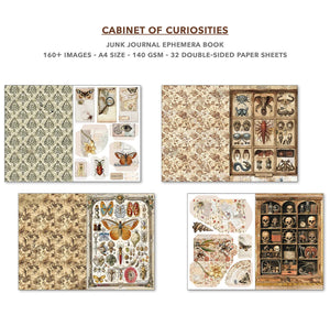 Ciao Bella - Cabinet of Curiosities Junk Journal & Ephemera Book A4 32/Pkg (CBB002)